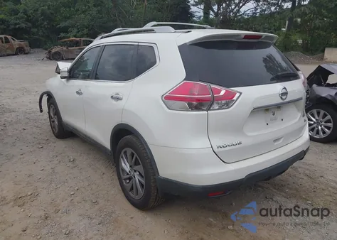 2015 Nissan Rogue Sl z USA, uszkodzony, nr VIN 5N1AT2MT1FC777575